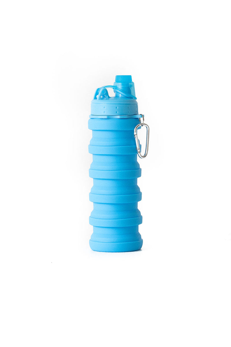 Deep Blue Silicone Bottle