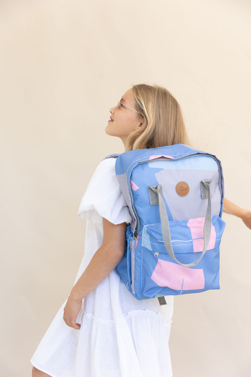 THE ALL ROUNDER BACKPACK | GEO BLUE