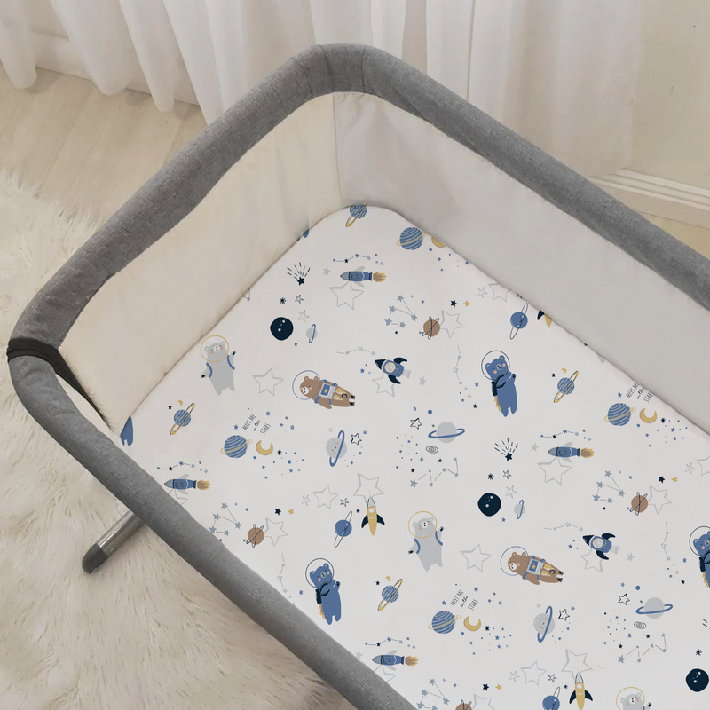 Camp Cot Fitted Sheet| Space