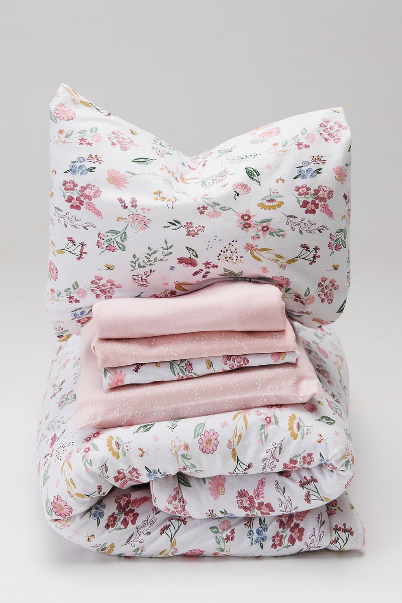 Cotton Stretch Pillowcase | Floral