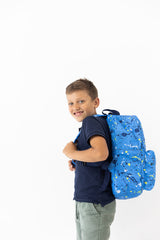 The Explorer Backpack | Blue Splatter