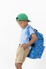 The Explorer Backpack | Blue Splatter